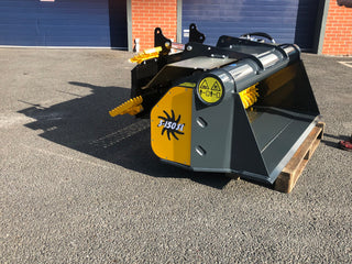 Gyru-Star Screening Bucket | 4400LBS-11000LBS	| 19" X 59" (46 YARDS) | For Skid Steer