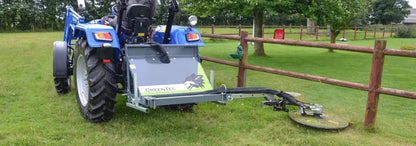 GreenTec FOX 25 Carrier Frame | Weed Eater Mower 3-Point Hitch | Cutting Width 31.5" | Min 6.6 GPM | 25–80 HP | For Tractors