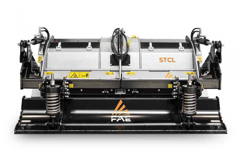 FAE | STCL & STCL/DT Stone Crusher | Models 100 to 200 | Width 43.7" To 81.5" | Crushes Stone Up to 6" Inches Deep | Horsepower 70–150 HP | For Tractors