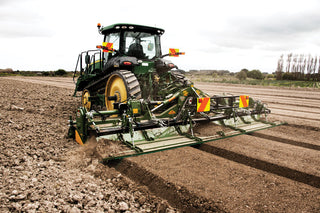 Celli Folding Rotary Tiller With Bed Former | Model Tiger 280P | 15'-17.7' Working Width | 175-280 HP | For Tractor