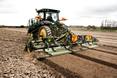 Celli Folding Rotary Tiller With Bed Former | Model Tiger 280P | 15'-17.7' Working Width | 175-280 HP | For Tractor