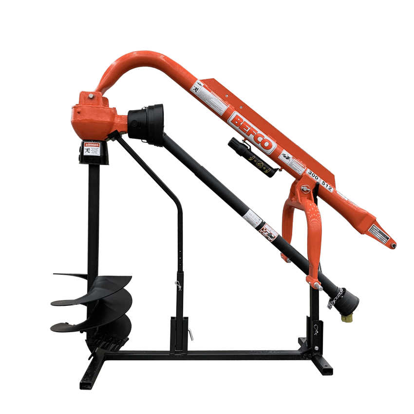 Befco Post Hole Diggers & Augers | Auger Size 6" To 30" | Horsepower Range 15 To 90 HP | For Tractors