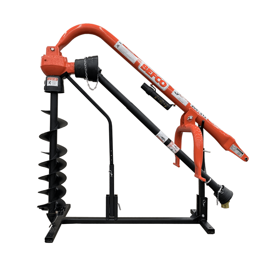 Befco Post Hole Diggers & Augers | Auger Size 6" To 30" | Horsepower Range 15 To 90 HP | For Tractors