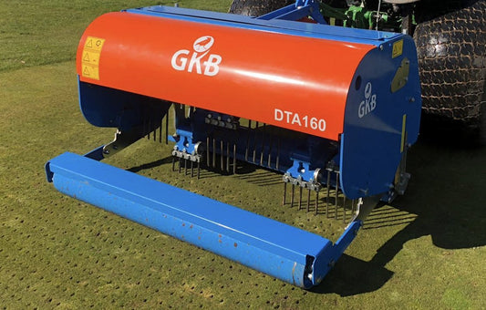 GKB Deep Tine Aerator With Front / Rear Roller | Model DTA120"-260" | Working Width 48"- 103" | 18-65 HP | For Tractor