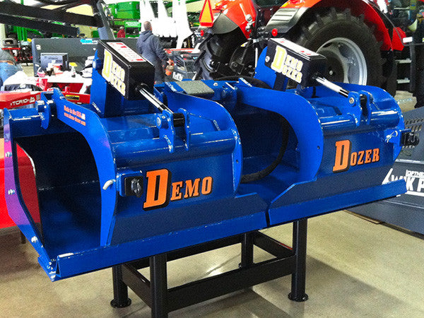 Demo Dozer Skid Steer Grapple Attachment | DD Series | Width 66" - 84" | 20–30 GPM | For Skid Steers