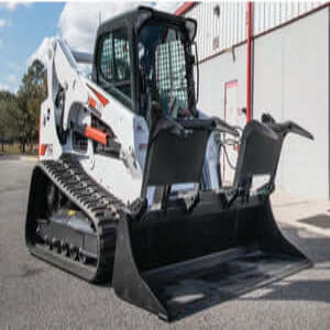 McLaren Industries Demolition & Recycling Yard Grapple Bucket | Model 60X110X76 & 60X110X84 | Width 76" To 84" | 15 To 25 GPM | For Skid Steer