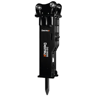 Destrux Hydraulic Breakers / Hammers | DS-225 to DS-18000 Model | Oil Flow Range 5-79 GPM | For Excavators & Skid Steers