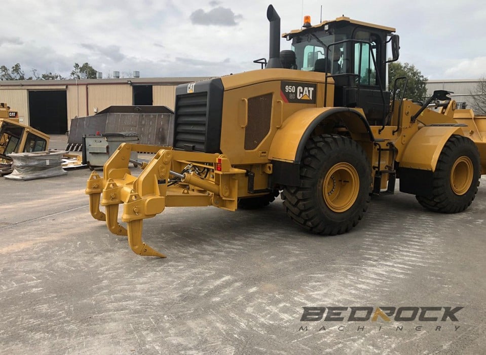 Bedrock Attachments Multi-Shank Parallelogram Ripper | Model BR24 | Width 76.7" | For Track Loader