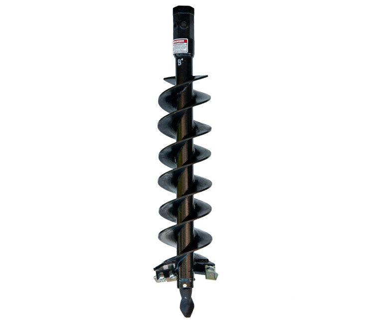 Danuser Auger Bit | Dirt Series | Diameter 6" to 36" | Length 48" | Machine Size 2-25 Tons | For Excavators