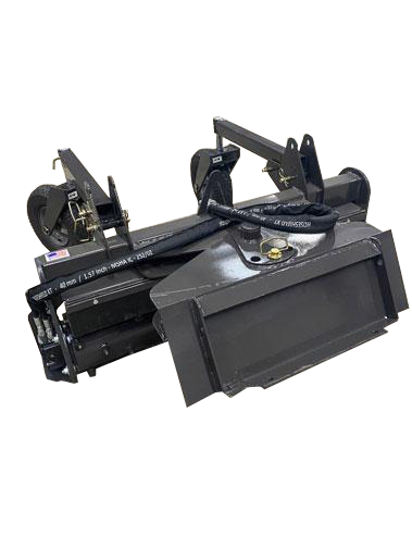 Top Dog Attachments Dingo Soil Conditioner | Manual & Hydraulic Angle | Width 36"-48" | Replaceable Teeth | For Mini Skid Steer