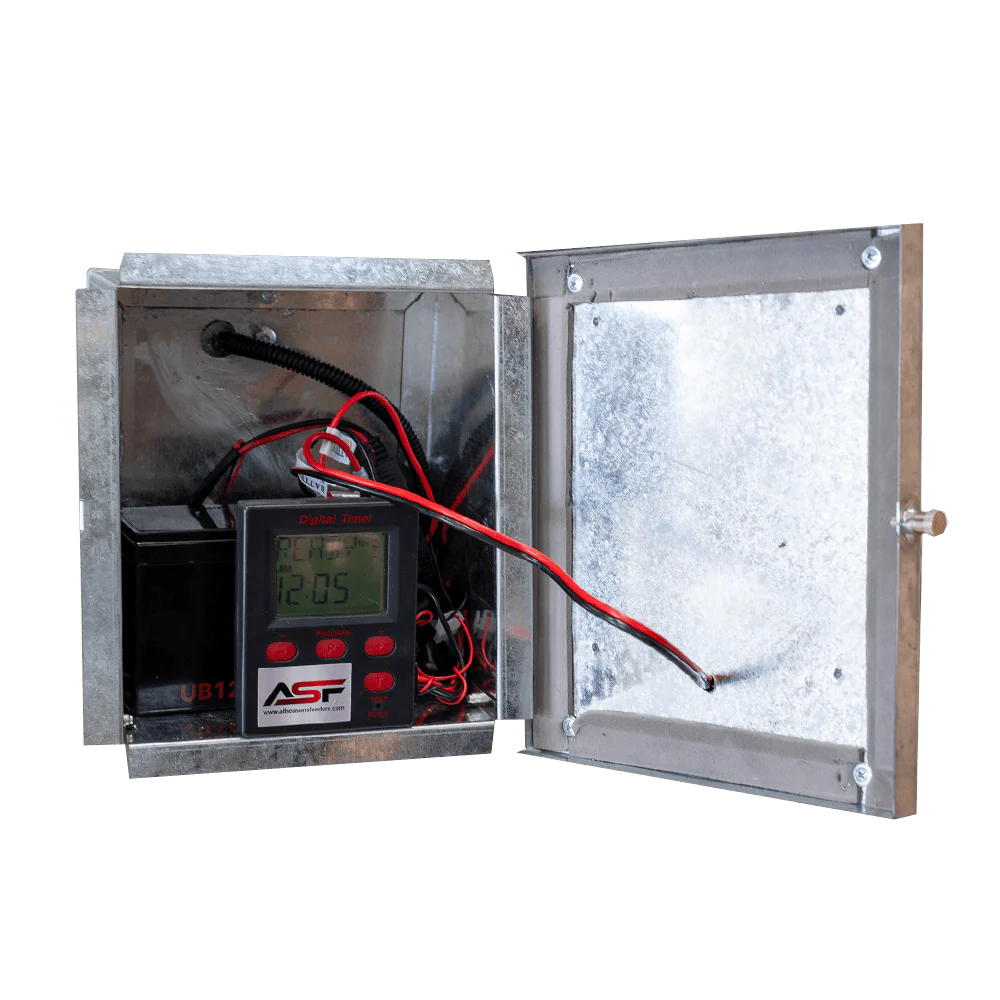 ASF 12v Air Drive Directional Unit | Feeds Up to 60+ Feet | Pond Feeding Solution