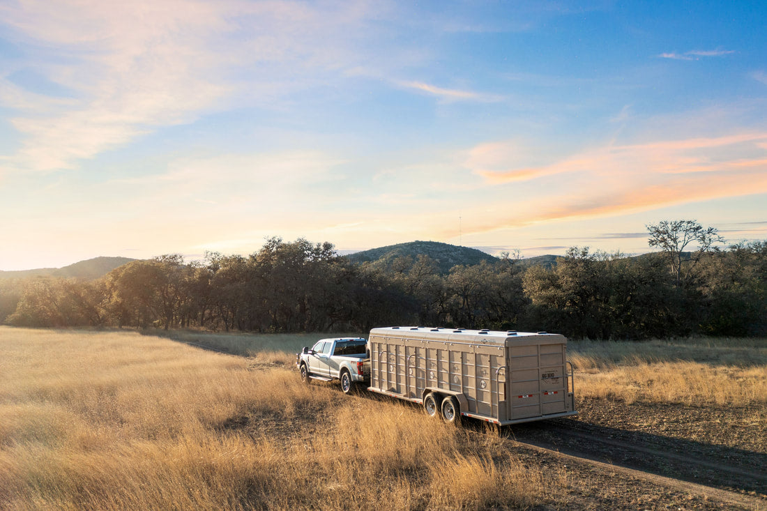Exotic Game Control Super Exotic Bifold Game Trailer | 24' Long x 6'8" Wide x 6'6" Tall | 3 Full-Size Escape Gates