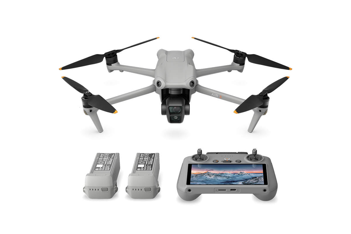 DJI AIR 3 FLY MORE COMBO ADVANCED ALL-AROUND DRONE WITH DUAL CAMERAS (DJI RC 2)