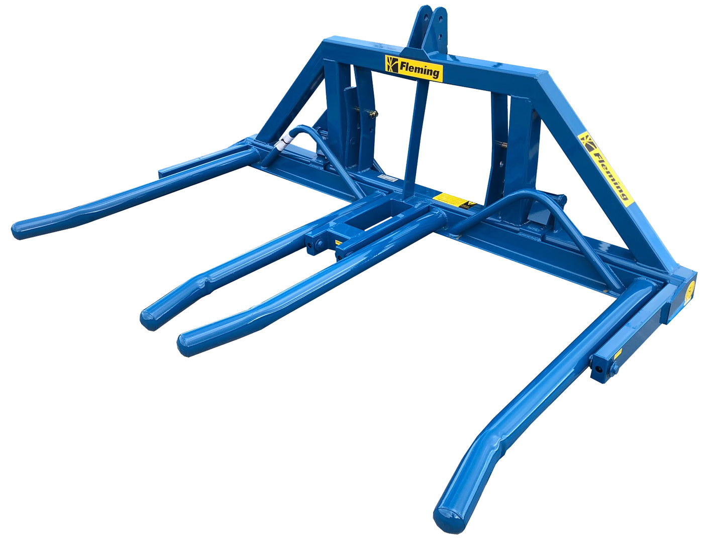 Fleming Double Bale Tipper | Width 42" | 100+ HP | For Tractors & Loaders