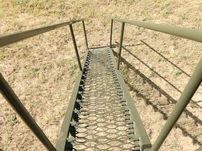 AWS Blind | Insulated Hunting Blind | Model 5x9 Ground Blind | Height Up to 20' | Width 60" x 84" | Stationary Setup | For Deer Hunters & Wildlife Enthusiasts