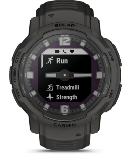 Garmin Instinct® Crossover Solar Standard And Tactical Edition Rugged Hybrid Smartwatch