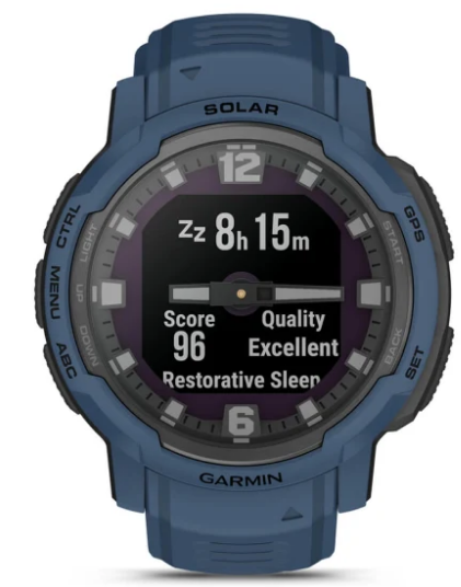 Garmin Instinct® Crossover Solar Standard And Tactical Edition Rugged Hybrid Smartwatch