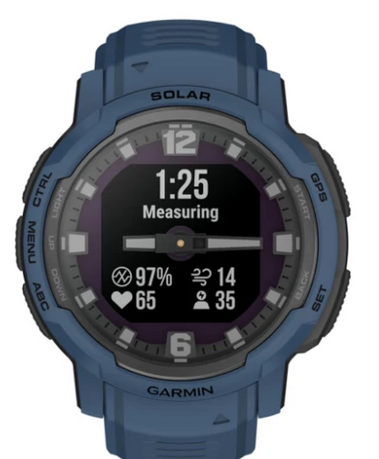 Garmin Instinct® Crossover Solar Standard And Tactical Edition Rugged Hybrid Smartwatch