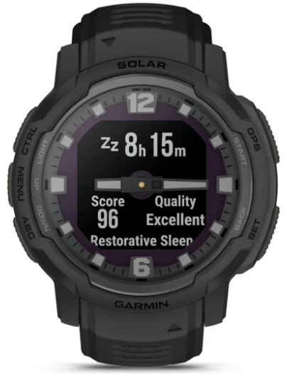 Garmin Instinct® Crossover Solar Standard And Tactical Edition Rugged Hybrid Smartwatch