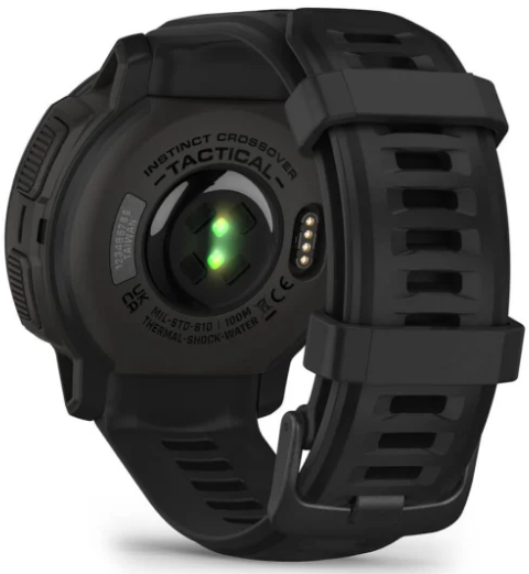 Garmin Instinct® Crossover Solar Standard And Tactical Edition Rugged Hybrid Smartwatch