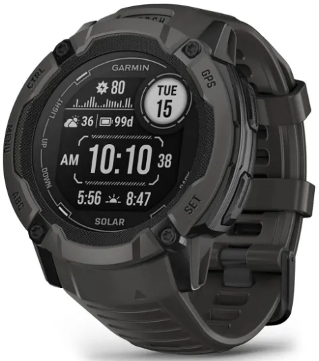 Garmin Instinct® 2X Solar 50 MM Standard Rugged Hybrid Smartwatch