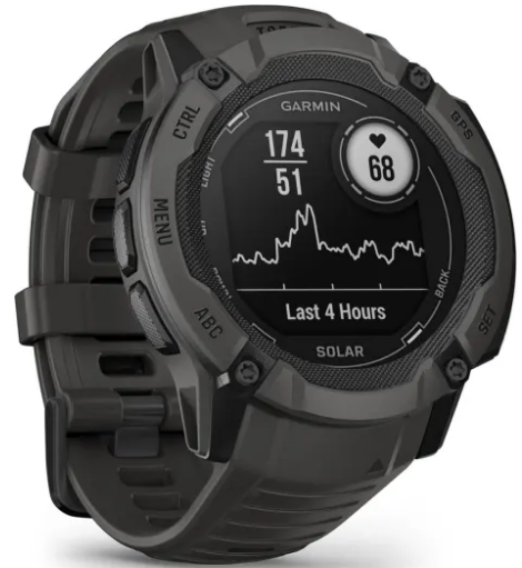 Garmin Instinct® 2X Solar 50 MM Standard Rugged Hybrid Smartwatch