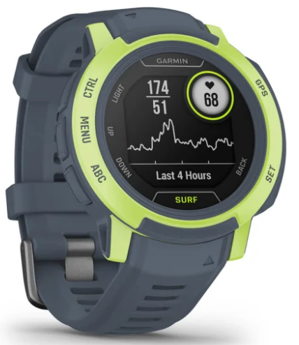 Garmin Instinct® 2 - Surf Edition 45 MM Rugged GPS Smartwatch