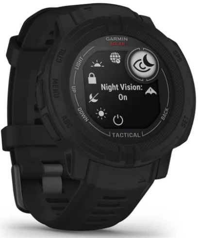 Garmin Instinct® 2 Solar - Tactical Edition 45 MM Rugged GPS Smartwatch