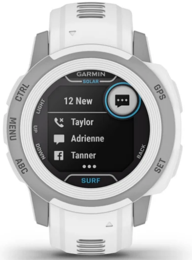 Garmin Instinct® 2S Solar - Surf Edition 40 MM Rugged GPS Smartwatch