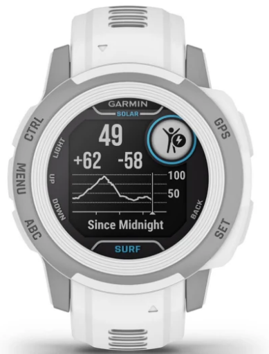 Garmin Instinct® 2S Solar - Surf Edition 40 MM Rugged GPS Smartwatch