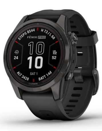 Garmin fēnix® 7S Pro – Sapphire Solar Edition 42 MM Multisport Smartwatch