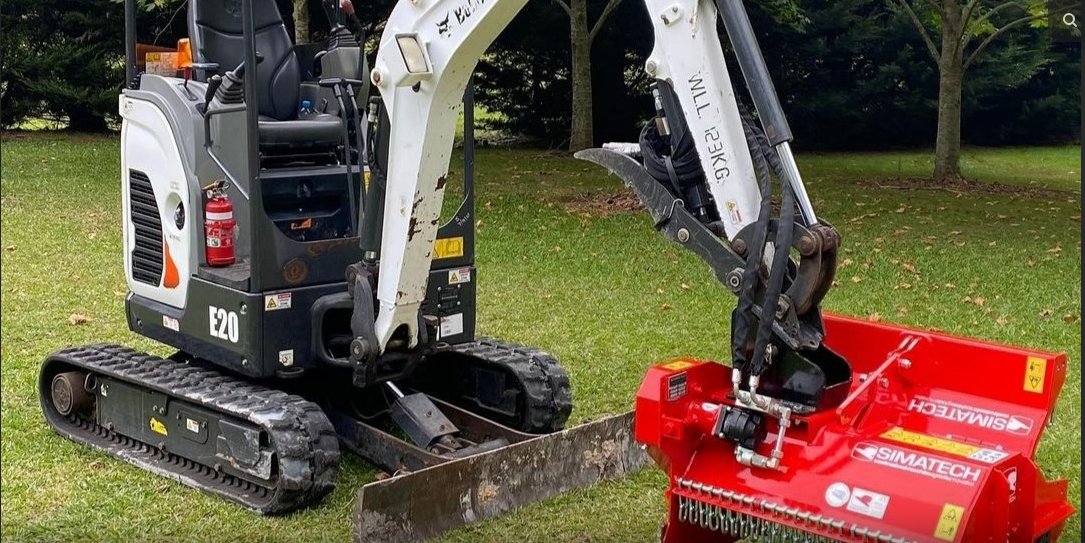 Simatech 1.5T – 5T DHL Range Mulcher For Mini Excavator