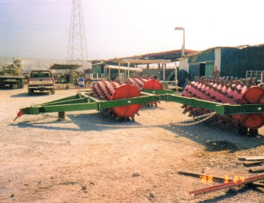 Roller Chopper Triple Single Drum Renovator Pasture Aerator 8', 10', 12', 14’ & 16’ Sections w/ 30", 36" & 42" Drum For Tractor Or Dozer