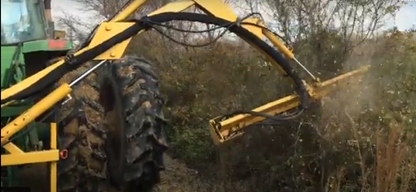 Limb Beaver  Brush Cutter PT PP 3pt Hitch Boom with Power Pack | Model LB 6 | Cutting Path 72" | 100 HP | For Tractors