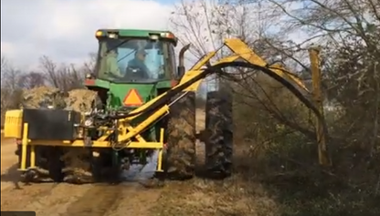 Limb Beaver  Brush Cutter PT PP 3pt Hitch Boom with Power Pack | Model LB 6 | Cutting Path 72" | 100 HP | For Tractors