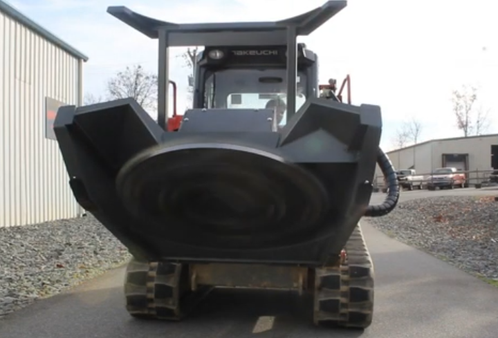 FA Skid Steer Disc Mulcher | Models FADM 4800 & 6000 | Cutting Width 48", 60" | Hydraulic Flow 17 To 45 GPM | For Skid Steers