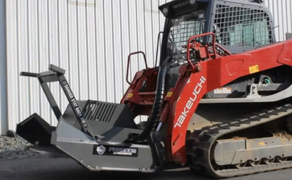 FA Skid Steer Disc Mulcher | Models FADM 4800 & 6000 | Cutting Width 48", 60" | Hydraulic Flow 17 To 45 GPM | For Skid Steers