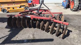 A & B EagleLine Equipment | 3-Point Flexible Hitch Disc Harrow with 22" Blades | Model FHH-COF-RR Series | Width 8'2" to 11'4" | Horsepower 30-45 HP | For Tractors