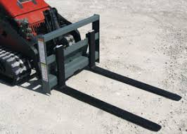 Worksaver Pallet Forks 36" Working Width for Mini Skid Steer