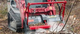 Seppi Forestry Mulcher with Knives | Microforst CL 125 | Working Width 49" | 13 - 27 GPM | For Compact Track Loaders