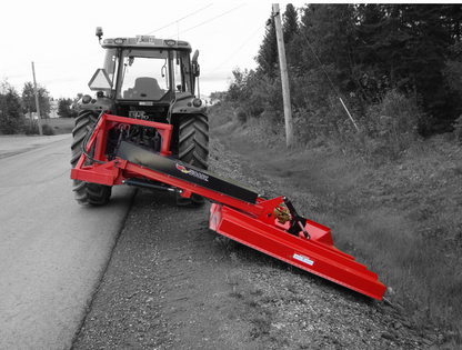 Woody Equipment Brush Cutter Lateral Telescopic Series | 3 Point Hitch | 60 HP To 80 HP | For Tractor