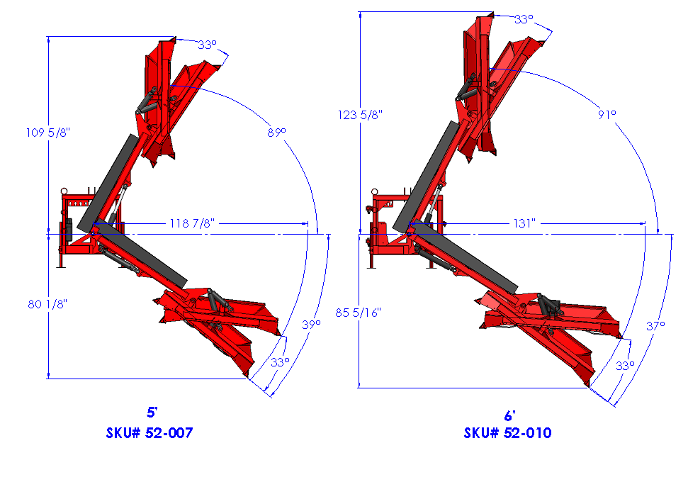 Woody Equipment Brush Cutter Lateral Telescopic Series | 3 Point Hitch | 60 HP To 80 HP | For Tractor