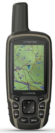 Garmin GPSMAP® 64sx Handheld GPS with Navigation Sensors