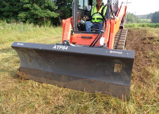 Paladin Dozer Blade Tilt And Angle  | 84" Working Width | 18-22 GPM | For Skid Steer