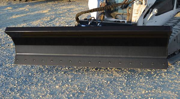 Loflin Fabrication | Dozer Blade | 83" & 94" Widths | Hydraulic Angle & Tilt | For Skid Steer