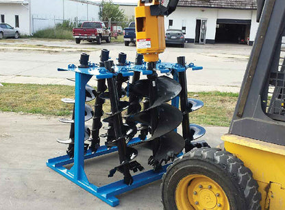 Star Industries Auger Pallets/Rack | 42" & 48" Tall | 35 GPM | For Skid Steers