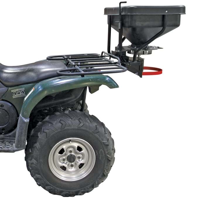 Wildlife Farming Dry Material Spreader | Model ATV-DMS-12V | Power Source 12V Electric System | For All-Terrain Vehicles