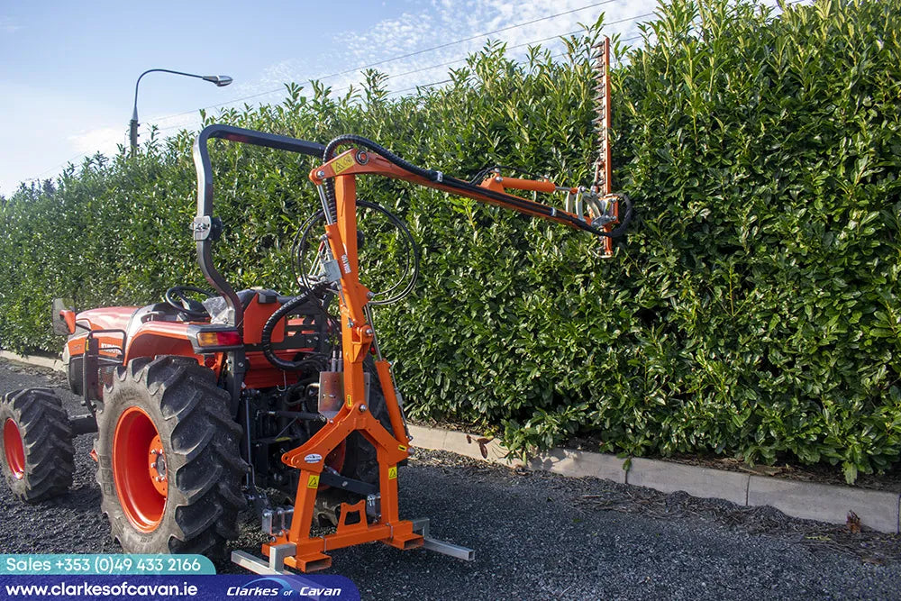 Rinieri Boom Hedge Trimmer BRM 150-200 | 60"-80" Cutting Width | 25-60HP for Tractor