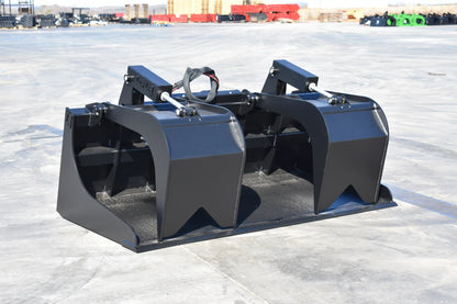 Loflin Fabrication Monster Grapple Bucket | 72" To 96" Width | Hydraulic Flow 44 To 86 GPM | For Skid Steers