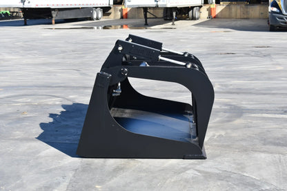 Loflin Fabrication Monster Grapple Bucket | 72" To 96" Width | Hydraulic Flow 44 To 86 GPM | For Skid Steers
